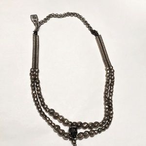 UNOde50 Swarovski Skull Necklace